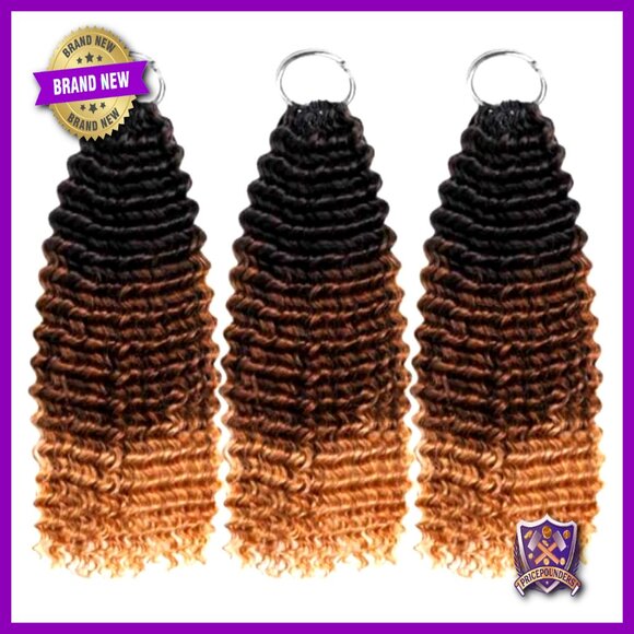 14 Inch Human Hair Extensions, Pre Looped Crochet Feather Style